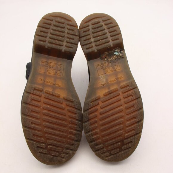 Doc Dr. Martens Pascal 8 Eye Combat Boots Women's US Size 7 Black Leather - Picture 7 of 9